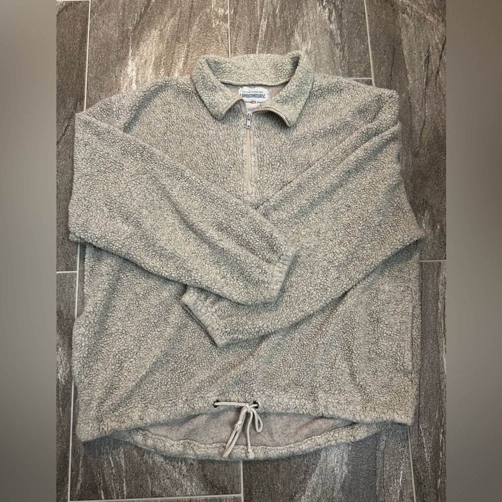 Oversized Teddy Half-Zip